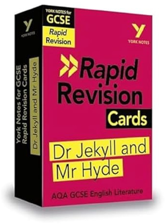 York Notes for AQA GCSE (9-1) Rapid Revision: Dr Jekyll and Mr Hyde - Refresh, Revise and Catch up!: Revision Cards