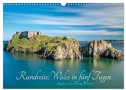 Rundreise: Wales in fünf Tagen (Wandkalender 2026 DIN A3 quer), CALVENDO Monatskalender: croeso i gymru - Willkommen in Wales (CALVENDO Orte)