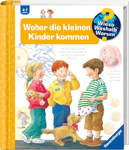 Wieso? Weshalb? Warum?, Band 13 - Woher die kleinen Kinder kommen (Sachbuch ab 4 Jahre - mit Klappen)