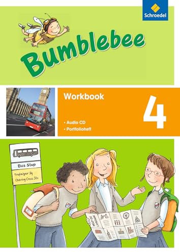 Bumblebee - Ausgabe 2013 für das 3. / 4. Schuljahr: Workbook 4 plus Portfolioheft und Pupil's Audio-CD (Bumblebee 3 + 4: Ausgabe 2013 für das 3. / 4. Schuljahr)