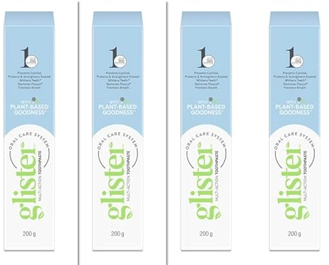 Amway Glister Zahnpasta 4er Pack Minze Zahnpasta (400 g)