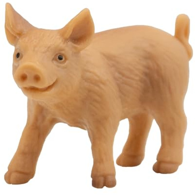Bullyland 62312 - Spielfigur Hausschwein Ferkel, ca. 5,4 cm große Tierfigur, detailgetreu, PVC-frei, ideal als kleines Geschenk für Kinder ab 3 Jahren