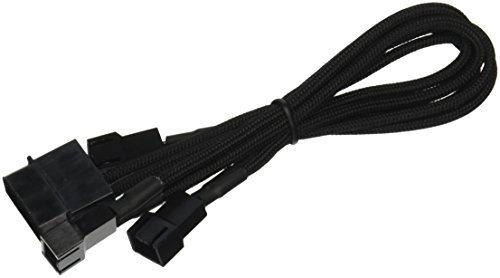 BitFenix Molex - 3 x 3-Pin Fan 12v 20cm Molex (4-pin) Nero