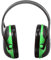 3M, Peltor serie X, cuffie esterne, NRR, taglia unica, nero/verde (confezione da 1), 22 dB, Black/Green, 1