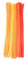 Vaessen Creative Pfeifenreiniger zum Basteln und Dekorieren, Cheniulle, Orange, 30 x 0.8 x 0.1 cm, 50-Einheiten