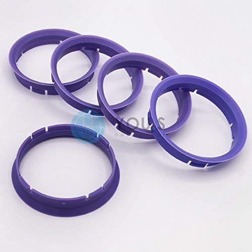 5 x ZENTRIERRINGE DISTANZRING für ALUFELGEN Z15 70,0-66,6 mm Alutec Anzio Rial
