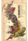 meishe Poster Print Old Map, Retro, Vintage England British UK, Antique Atlas, mit Geschichte, für Zuhause, Wand-Dekor, 16.93'' x 27.56''