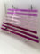 432HZ CDEFGABC Perfect Sound Therapy Quartz Pink color Crystal Singing Harp-Perfect Musical Instrumen with Free Alumina Carrying Box