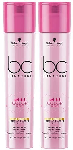 Schwarzkopf BC Bonacure Double pH 4,5 Color Freeze Gold Shampoo 250 ml