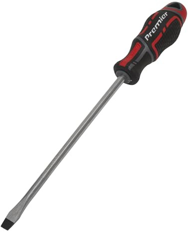 Sealey AK4357 8 x 200mm GripMAX Slotted Screwdriver
