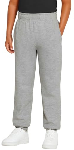 Urban Road Kids Heavy Blend Plain Jogging Bottoms Trousers for Boys & Girls