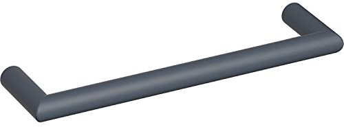 HEWI 10B128 92 Griff ø 10 mm 562 LA 128 mm, Breite 138 mm, Polyamid, Farbe: Anthrazit Matt