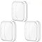 HongMan Coque pour Fitbit Versa Lite Protecteur D'écran Coque Silicone (Pas pour Fitbit Versa/Fitbit Versa 2),[3 Paquet] Couverture Totale TPU Cas Protecteur D'écran pour Montre Fitbit Versa Lite