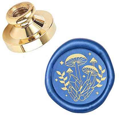 craspire Wax Seal Stempelkopf Pilz Abnehmbare Versiegelung Messing Stempelkopf Für Kreative Geschenkverpackungen Umschläge Einladungskarten Dekoration