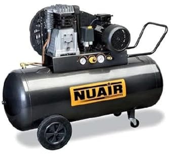 Compresseur à air 3HP 2,2kW Monophasé 150L Lubrifié B2800B/3M/150 TECH Nuair