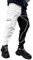 Pantalon cargo technique style Hip Hop, punk, jogging, avec poches, pour homme, blanc, Taille L