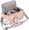bunnyboo Toniebox Tasche für 30 Hörfiguren - Ideale Tonie Aufbewahrung - Tonie Tasche XXL - Ausreichend Platz für Toniebox, Hörfiguren, Ladekabel und Kopfhörer - Inkl. Schultergürtel… (Safari)