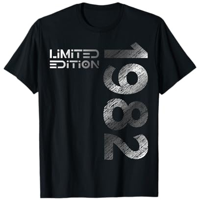 44. Geburtstag Limited Edition Jahrgang 1982 Mann Frau T-Shirt
