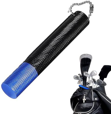 Idezek Golfschläger-Rillenschärfer-Werkzeug, Grove Sharpener Golf, Golfschläger-Rillenwerkzeug, Wiederherstellen Ihrer Schläger. Keilrillenschärfer mit fünfbeinigem Schneider für alle Eisen, Pitching,
