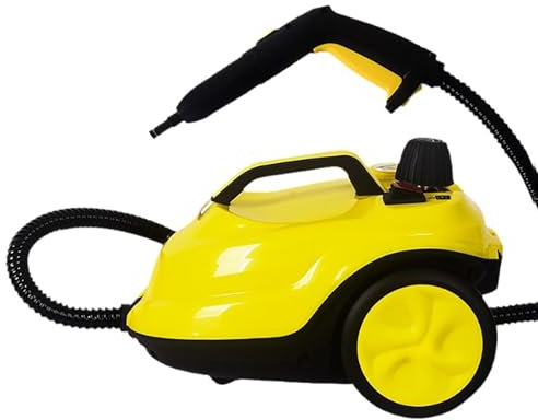 CHSXPX Limpiador a Vapor De Mano, Vaporizador para Limpieza, Rápido y Potente, Aspirador Limpiador De Alfombras a Vapor, Vapor Continuo, para Muebles, Tapicería, Sofá