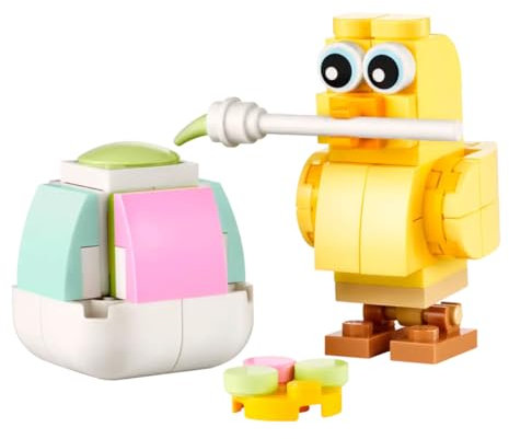 LEGO Konstruktionsspielzeug Creator Malspaß mit Osterei und Küken