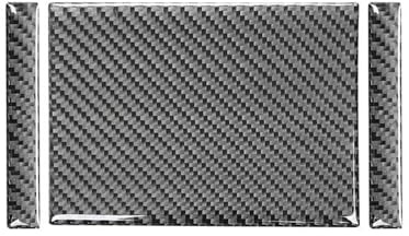 Zubehör Für BMW 3er E46 323i 328i 330i 325i 1999–2004 Abdeckungen Für Die Hinteren Lüftungsdüsen Aus Carbonfaser Verkleidung(Lack)