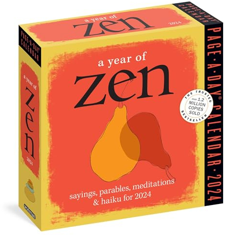 A Year of Zen Page-A-Day Calendar 2024: Sayings, Parables, Meditations & Haiku for 2024