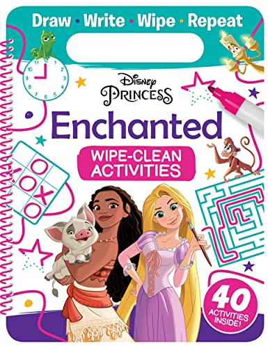 Disney Princess: Enchanted Wipe-Clean Activities