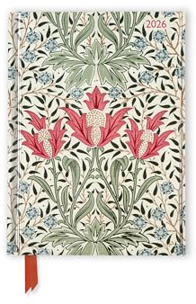 William Morris Galerie – Taschenkalender 2026: Original Flame Tree Publishing-Pocket Diary [Taschenkalender]