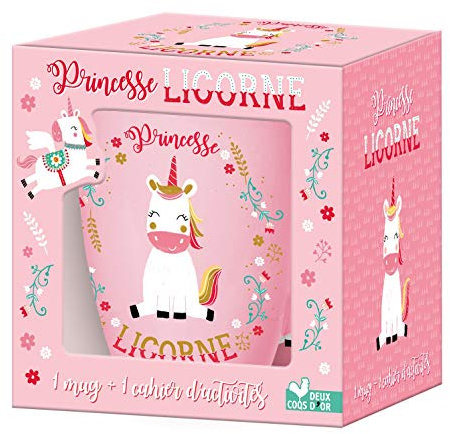 Princesse Licorne - coffret avec mug