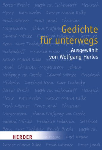 Gedichte für unterwegs: Originalausgabe