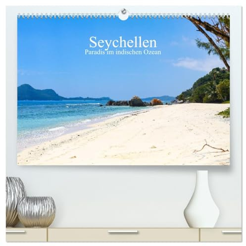 Seychellen - Paradis im indischen Ozean (hochwertiger Premium Wandkalender 2026 DIN A2 quer), Kunstdruck in Hochglanz: Monatskalender mit ... Bilder von den Seychellen (CALVENDO Natur)