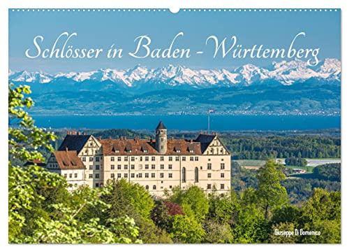 Schlösser in Baden-Württemberg (Wandkalender 2026 DIN A2 quer), CALVENDO Monatskalender: Dreizehn eindrucksvolle Schlösser in Baden-Württemberg (CALVENDO Orte)