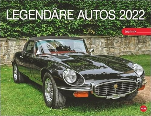 Legendäre Autos Kalender 2022