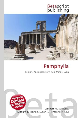 Pamphylia: Region, Ancient History, Asia Minor, Lycia