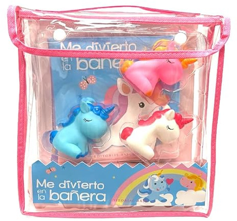 Me divierto en la bañera. Unicornios: 4 (Libros de baño)