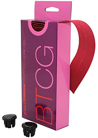 Bike Ribbon Lenkerband Cork Gel, rot, One Size