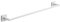Gedy Porte-Serviettes Barre 60 cm Tonga Blanc Mat