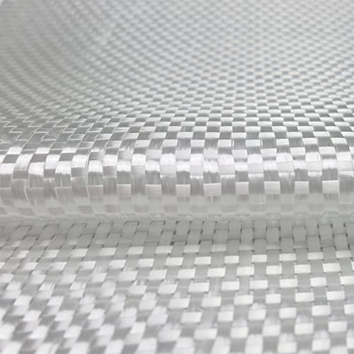 Rovinggewebe 300g/m² 20m² E-Glas-Gewebe Leinwandbindung Verstärkung Herstellung stabiler Laminate hervorragende Qualität für Epoxidharz Polyesterharz