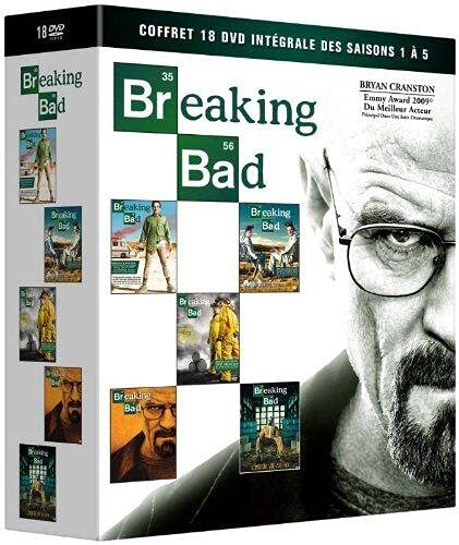 Breaking Bad - Intégrale des saisons 1 à 5 (1ère partie de la saison 5)