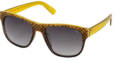 Lozza S0353792 Brille, Braun, 55 mm, Unisex, Erwachsene
