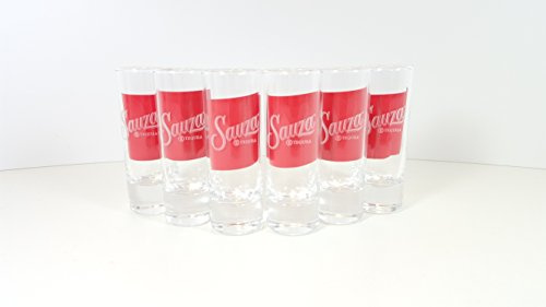 Sauza Gläser Set 6x Sauza Tequila Gläser geeicht 2/4cl Shot