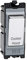 Varilight Engraved 20A 1-Way Double Pole Switch 'Cooker Hood' PowerGrid Chrome - G201DC.CH
