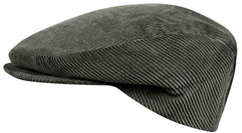 WEROR Herren Damen Schiebermütze Schirmmütze Flatcap Cap Mütze Cord WEROR-114-40790 (55, Oliv)