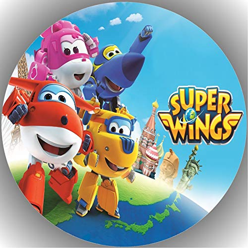 Premium Esspapier Tortenaufleger Tortenbild Geburtstag Super Wings AMA 2