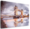 Suugly LED-beleuchtete Wandkunst-Poster, Wandbild Gemälde mit Londoner Brücke, Stadtansicht, Wanddekorationen für Wohnzimmer, Schlafzimmer, Kinderzimmer, Heimbüro, Dekoration, 40 x 30 cm