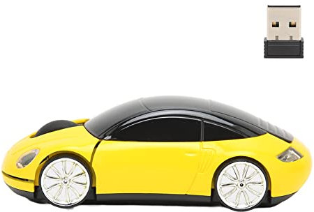 Souris d'ordinateur, Mode Veille, Souris de Voiture sans Fil alimentée par Batterie Plug and Play pour XP pour 7