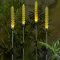 HAC24 Solar LED Gartenleuchte Ähren im 4er-Set Solarleuchte Gartendeko Solarlicht Gartenlicht Solarlampe Garten Dekoleuchte