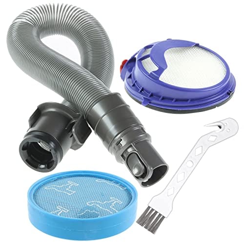 SPARES2GO Hose and Filter Kit Compatible with Dyson DC25 DC25i Vacuum Cleaner Pre & Post Motor HEPA