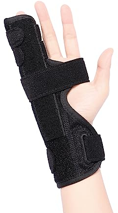 joingood Fingerschiene Kleiner Finger,Fingerschiene Metacarpal für 4&5 Finger,Fingerschiene Ringfinger für Gebrochenen Finger,Arthritis,Sehnenscheidenentzündung,Passt für Linke Oder Rechte Hand(L/XL)